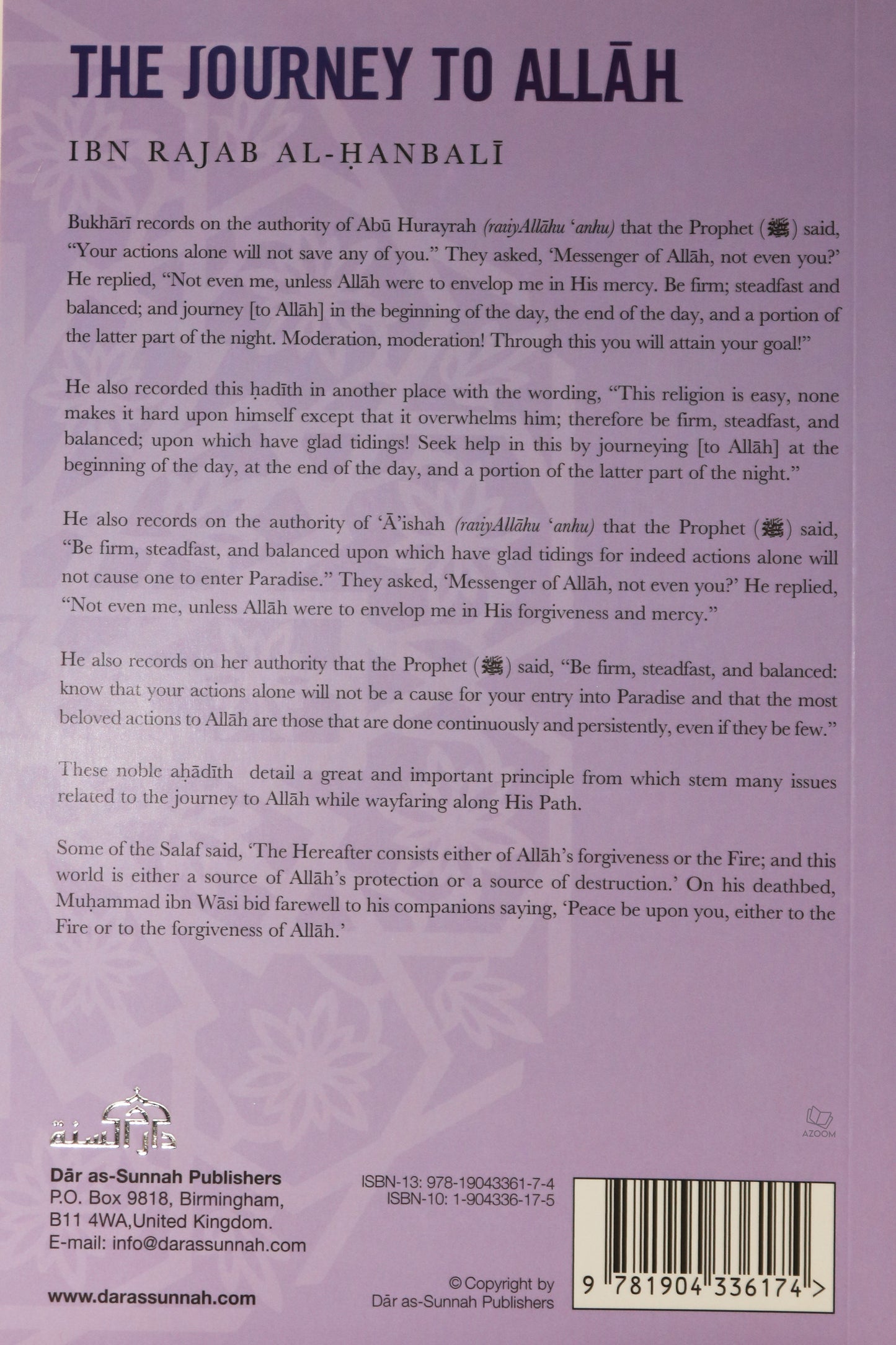 The Journey To Allah