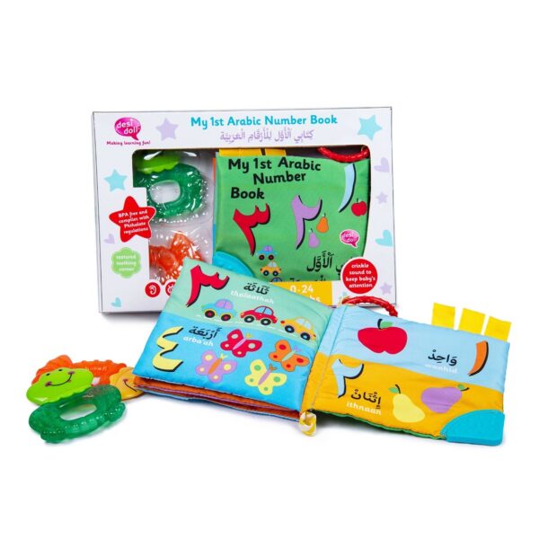 Soft Cloth Book – Arabic Numbers
