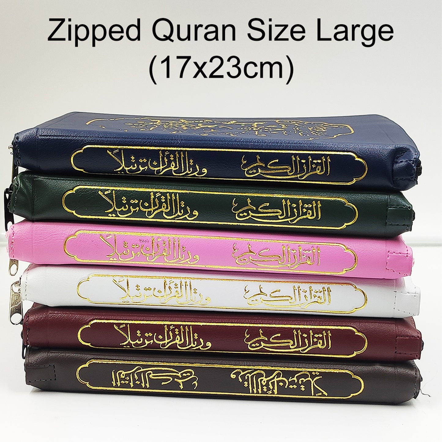 Tajweed Quran in Zipper Cover (Large - 17x24cm)