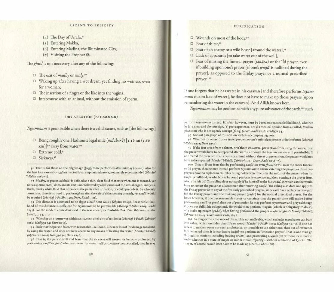 Ascent to Felicity - Manual on Islamic Creed & Hanafi Jurisprudence