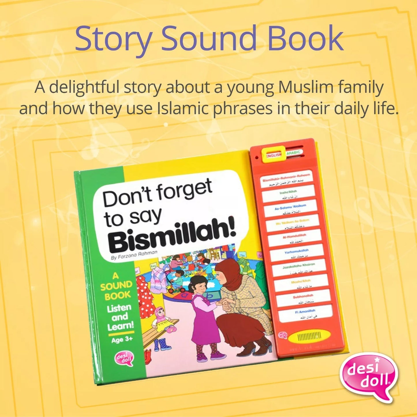 Don’t Forget to Say Bismillah Story Sound Book