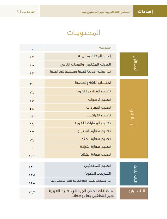 Eda'at For Arabic Language Teachers