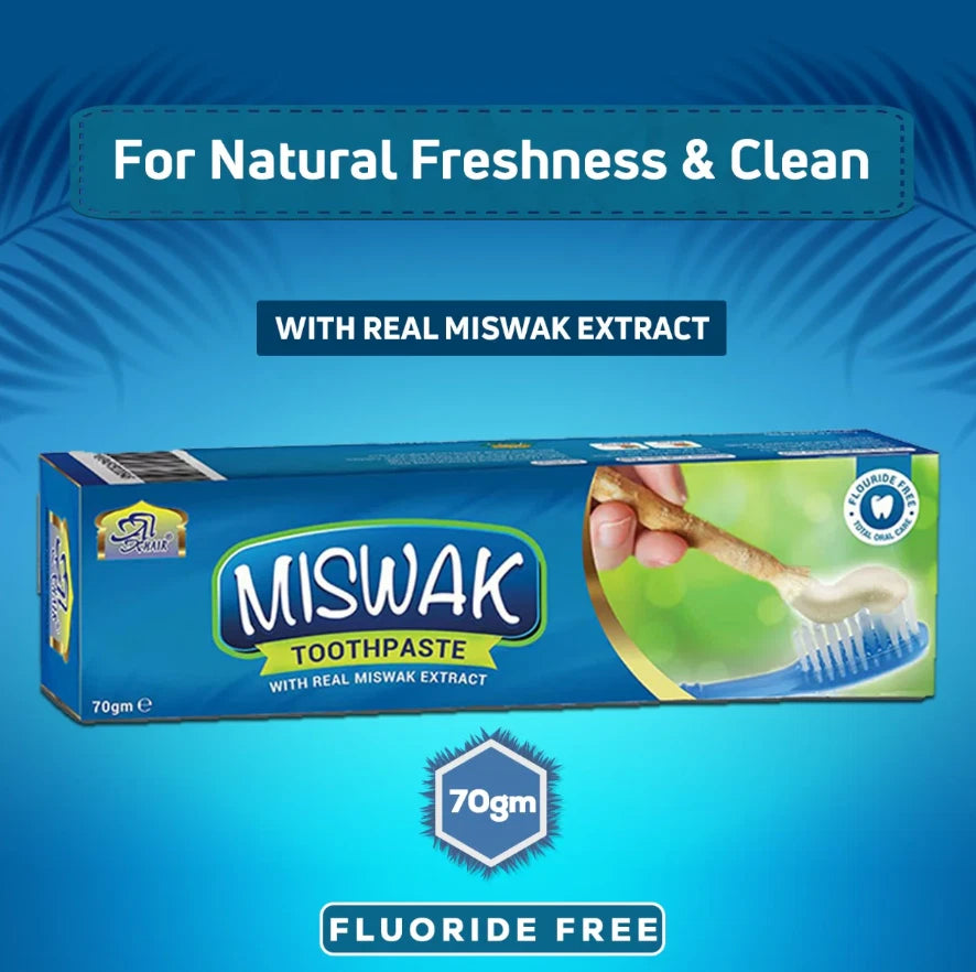 Al Khair Miswak Toothpaste with Real Miswak Extract (70 grams)