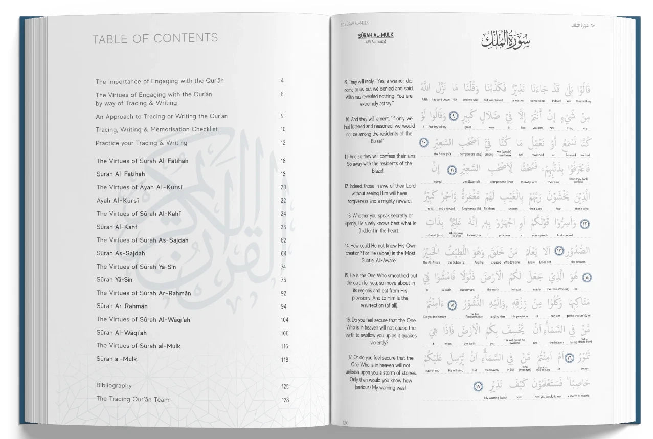 The Tracing Quran - The Blessed Chapters (Paperback)