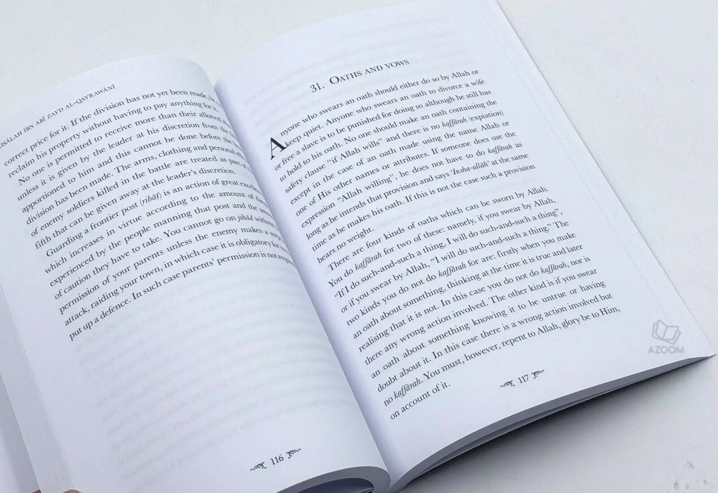 Risalah : A Handbook on Maliki Fiqh