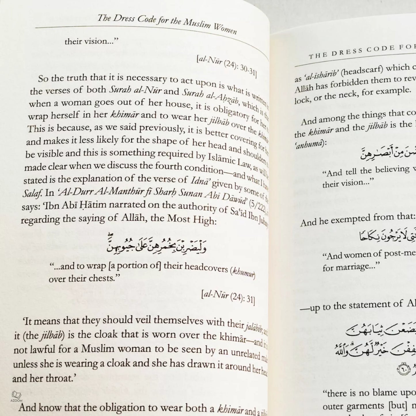The Dress Code for the Muslim Women