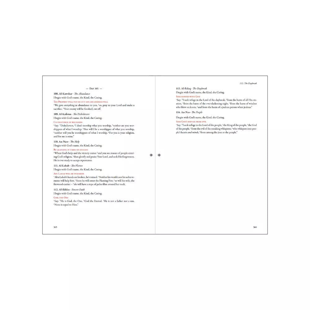 The Majestic Quran – A Page For Every Day