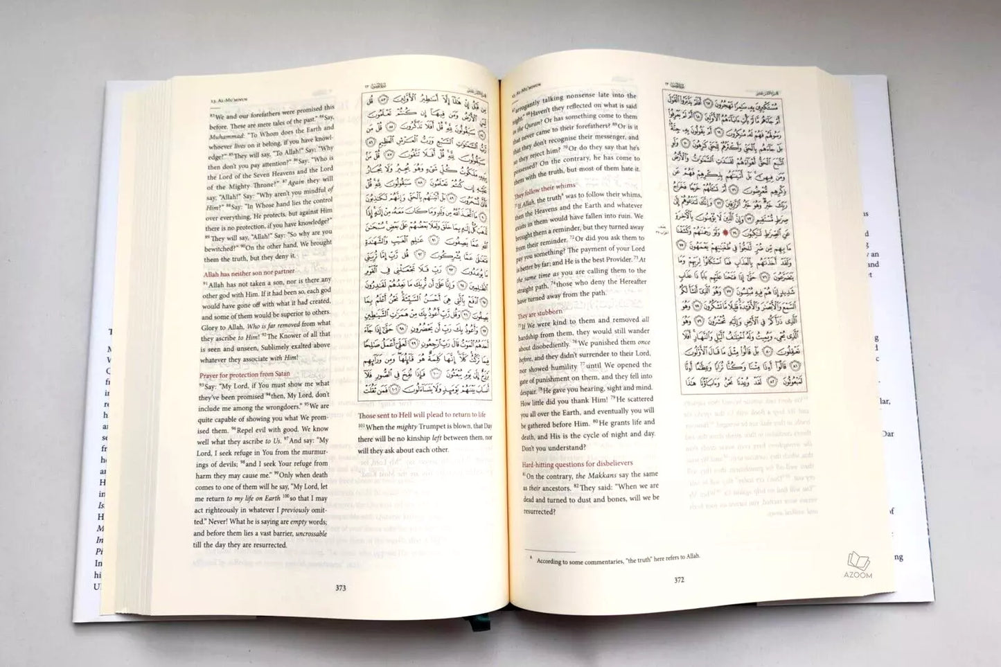 The Majestic Quran Plain English Translation (Uthmani Script)