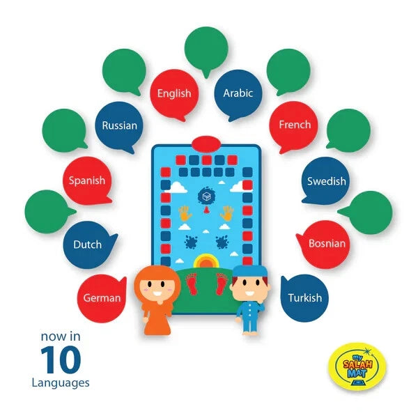 Smart Interactive Kids Prayer Mat (Blue)