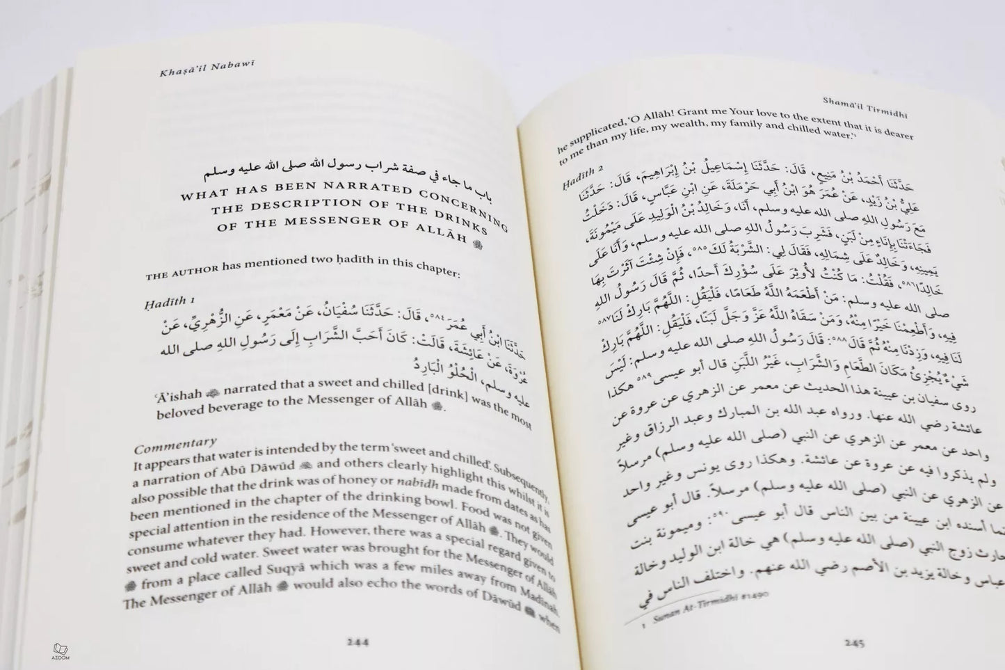 Khasa'il: Commentary of Shama'il al-Muhammadiyyah