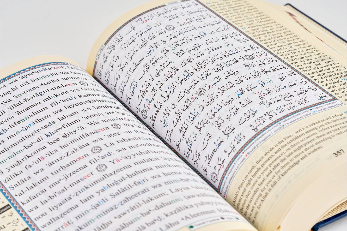 Tajweed Quran with Translation and Transliteration in English