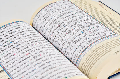 Tajweed Quran with Translation and Transliteration in English