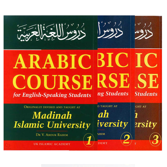 Madinah Arabic Course - 1,2,3 Volume Set