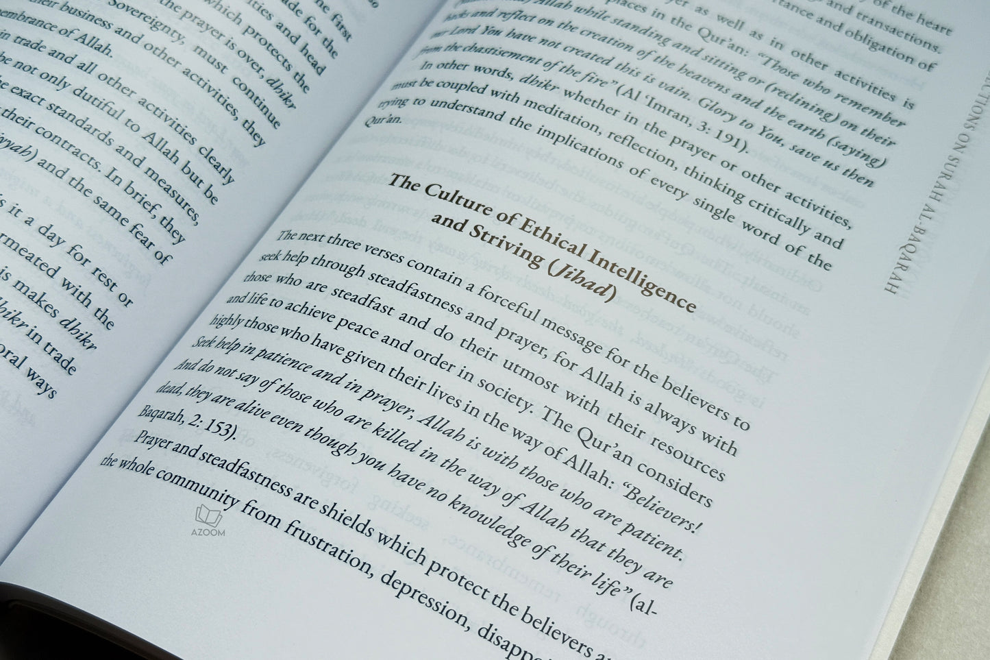 Reflections on Surah Al-Baqarah - A Thematic Understanding