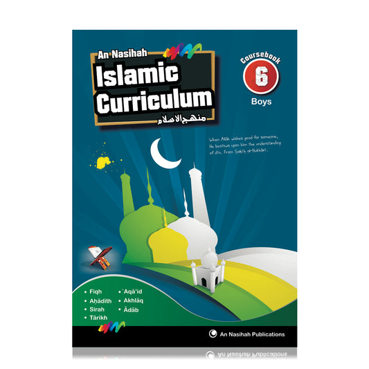 Nasihah Islamic Studies Coursebook 6 (Boys)