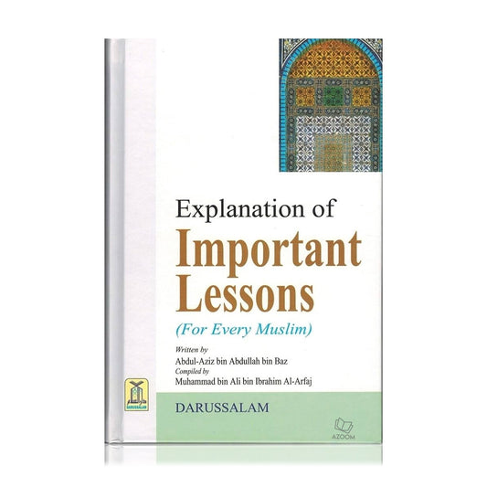 Explanation of Important Lessons