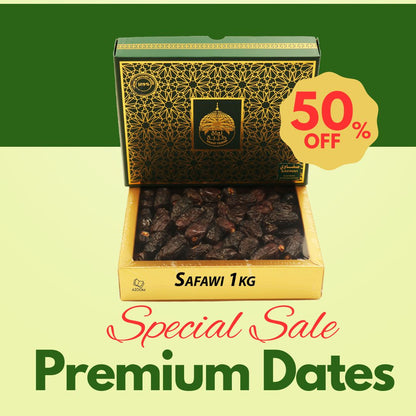 Sale: Premium Quality Dates - Safawi (1kg) (Expiry 12/2025)
