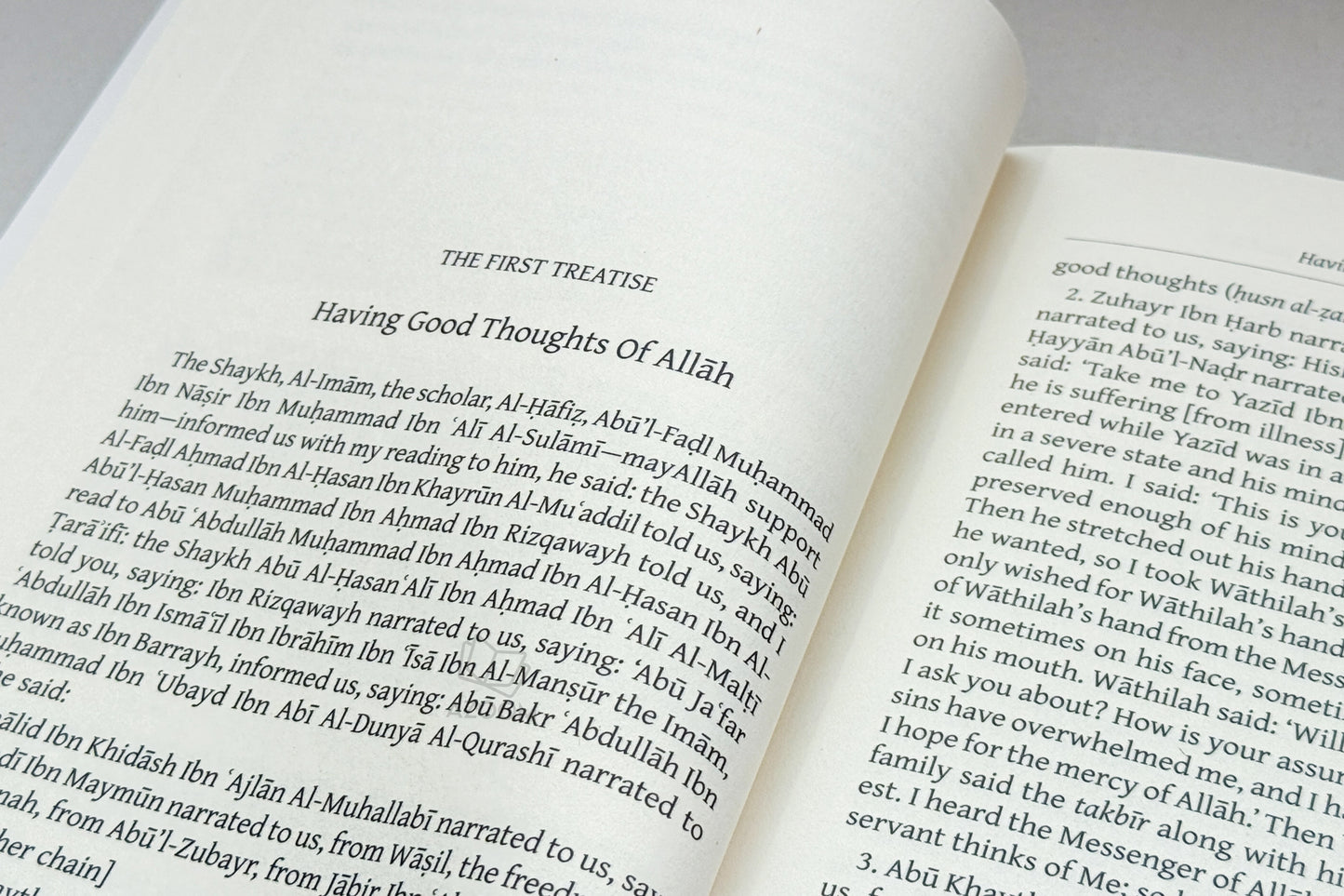 Having Good Thoughts of Allah