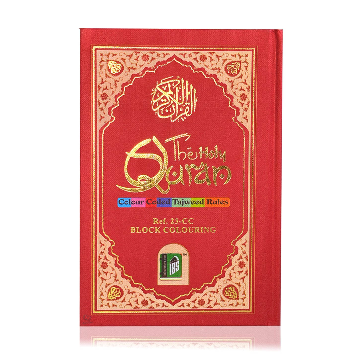 The Holy Quran with Colour Coded Tajweed Rules (18.5x12.5cm)
