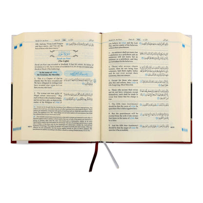 The Noble Quran (Riyadhul Quran) with English Translation & Selected Notes (HB)