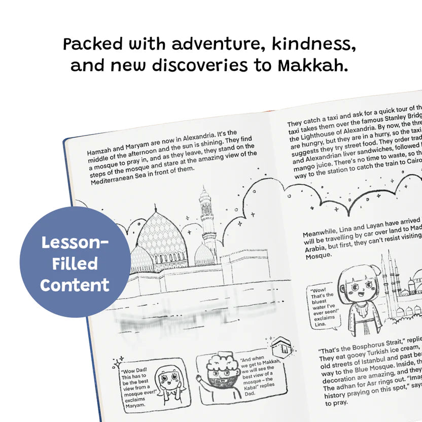 Race to Umrah | Islamic Children’s book for 5-7 Year Olds