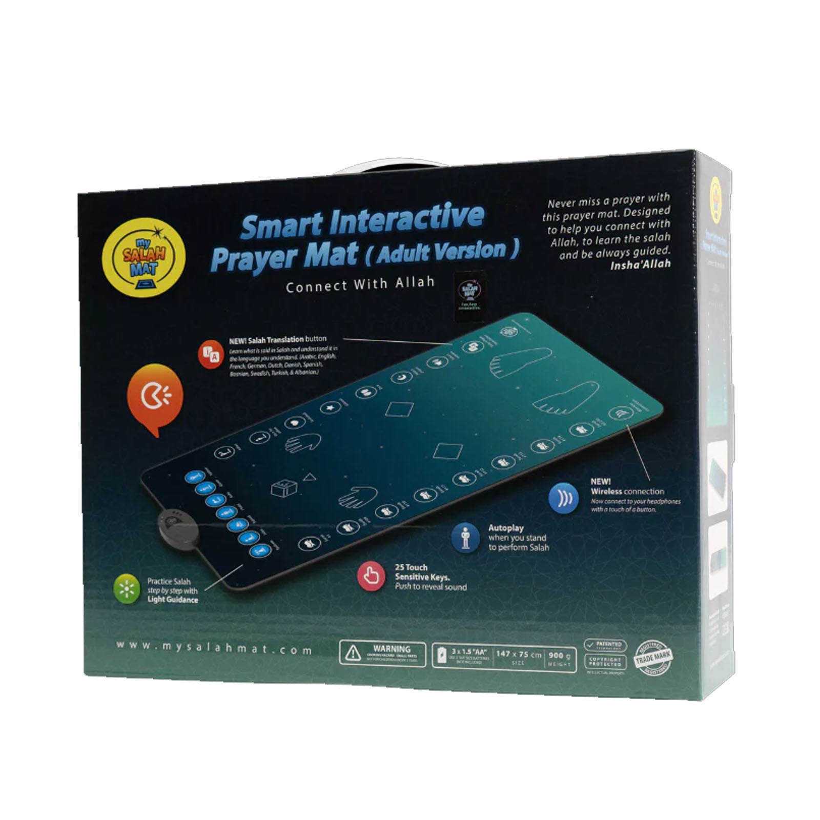 Smart Interactive Prayer Mat (Adult Version) | Azoom Islamic Bookstore