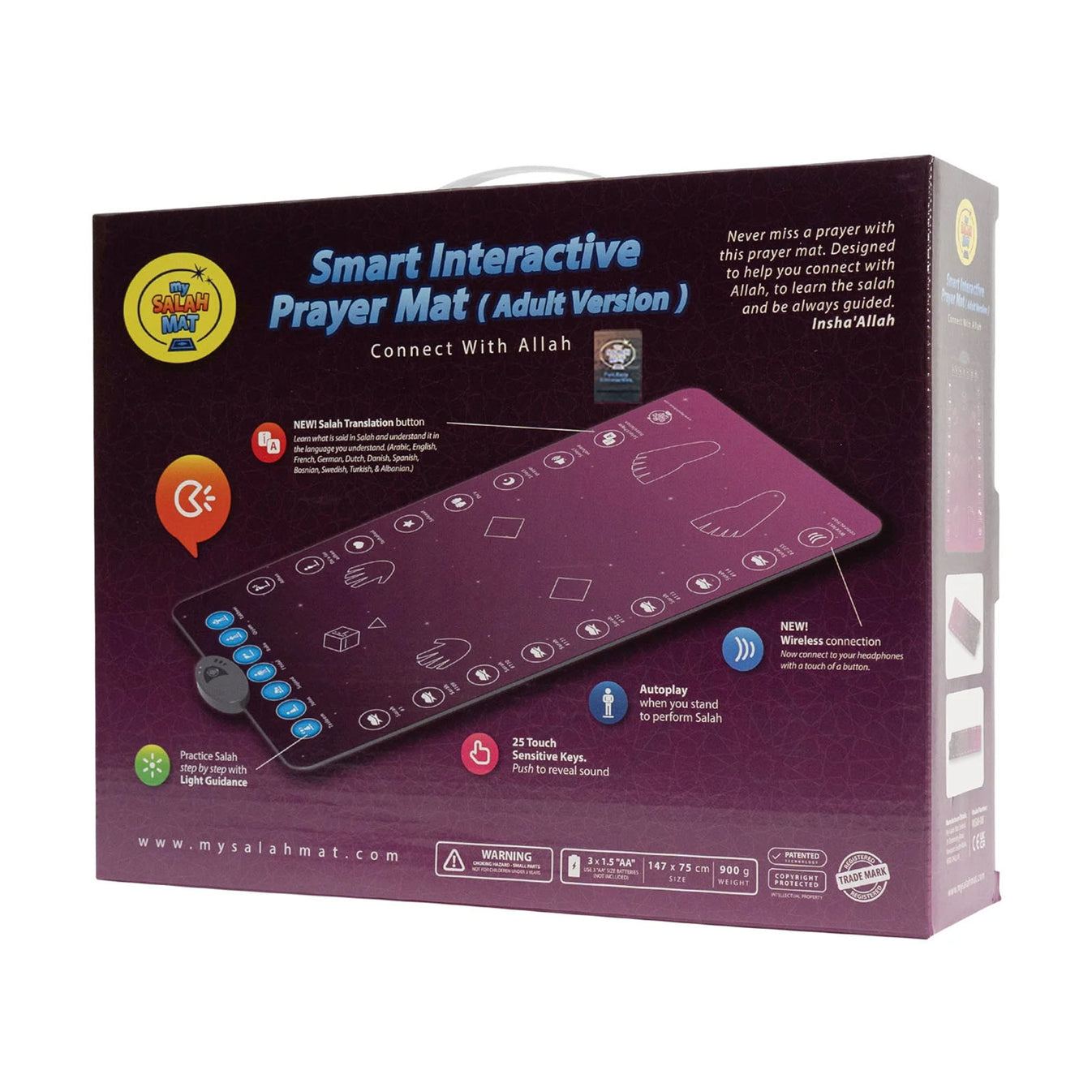 Smart Interactive Prayer Mat (Adult Version) | Azoom Islamic Bookstore