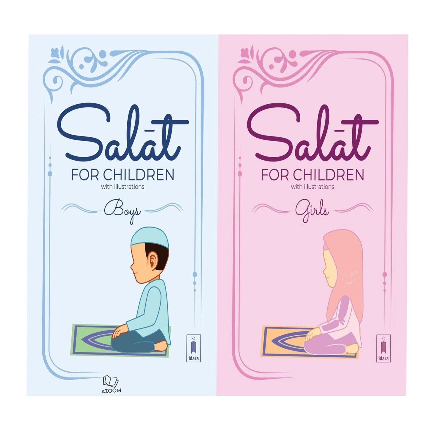 Salat for Children (Boys & Girls) 2 Book Set
