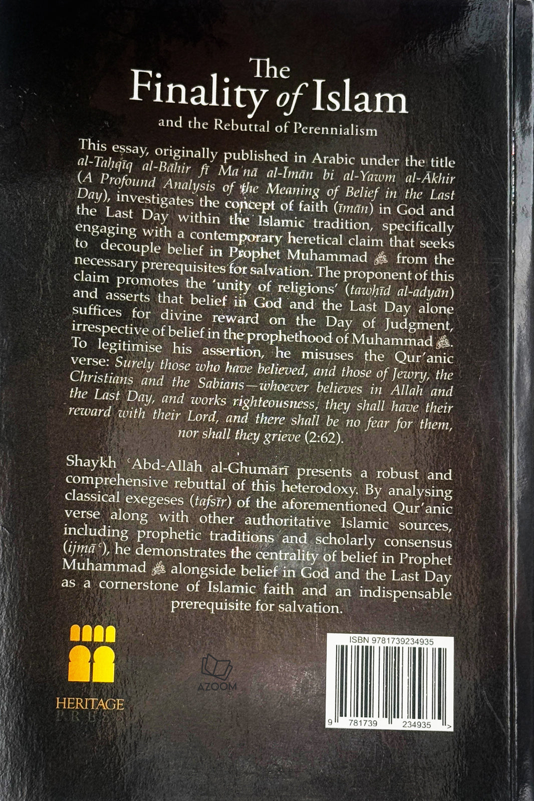 The Finality of Islam & the Rebuttal of Perennialism