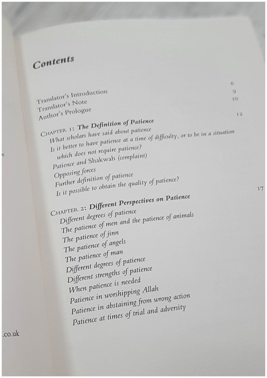 Patience and Gratitude