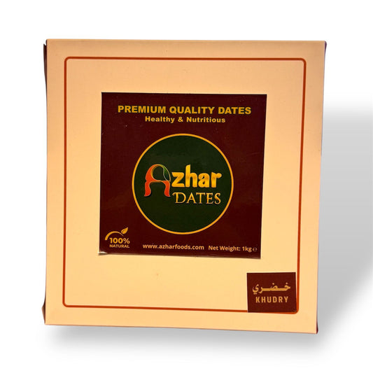 Premium 100% Natural Dates Khudry (1kg Box)