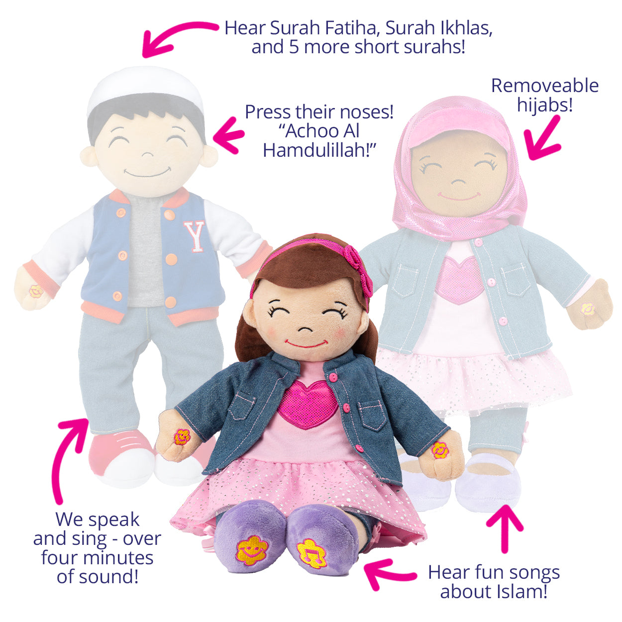 Aamina English/Arabic Speaking Doll