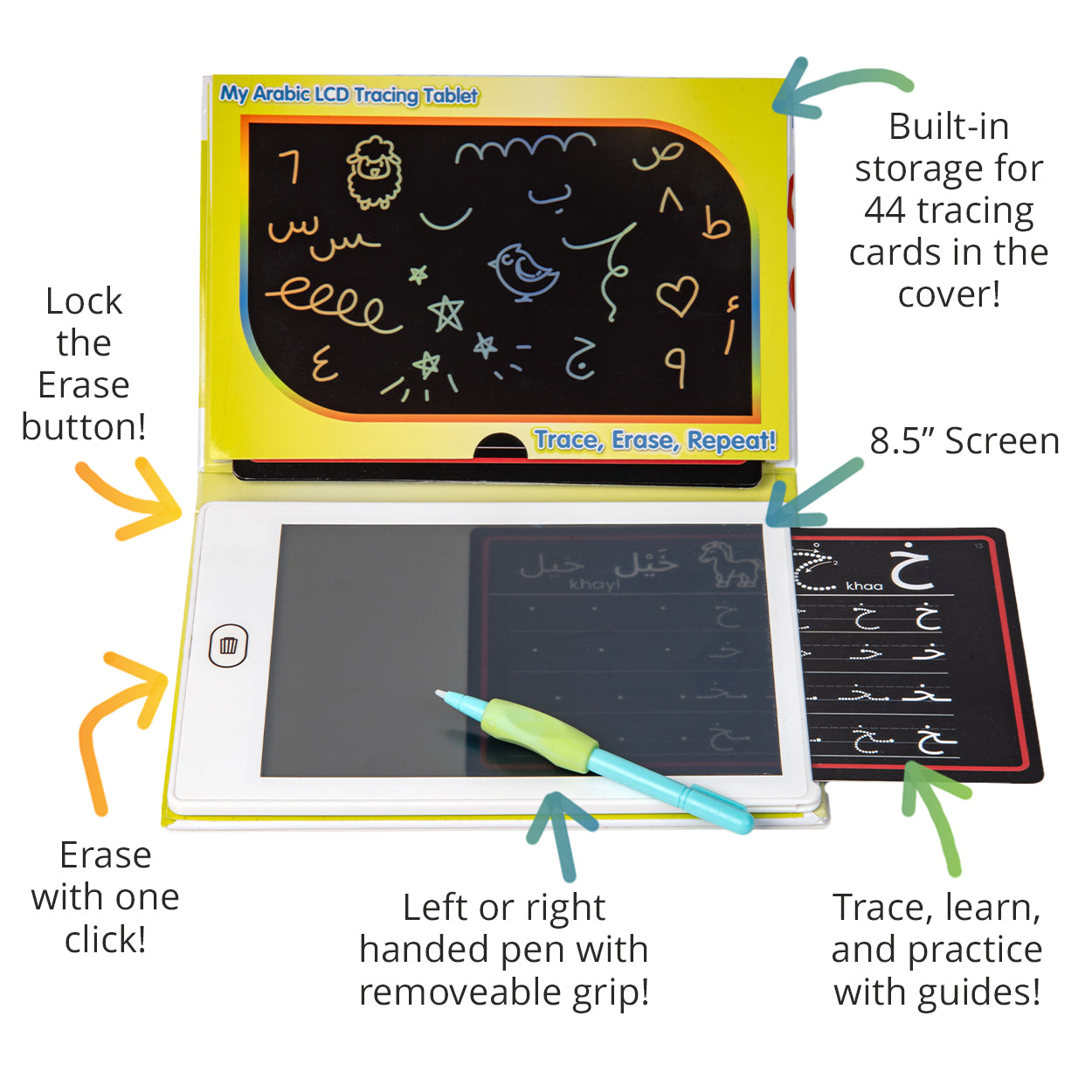 My Arabic LCD Tracing Tablet