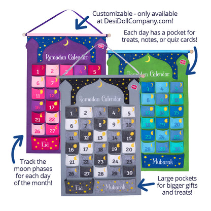 Ramadan Calendars Wall-Hanging