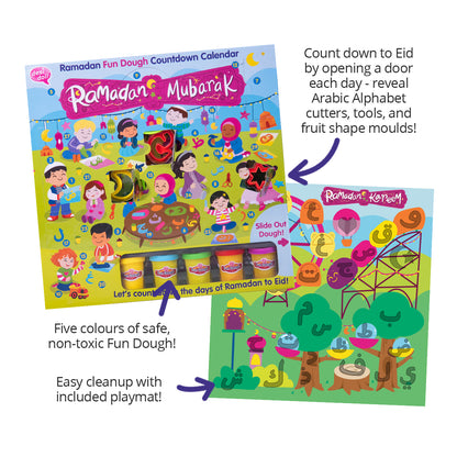 Fun Dough Ramadan Countdown Calendar