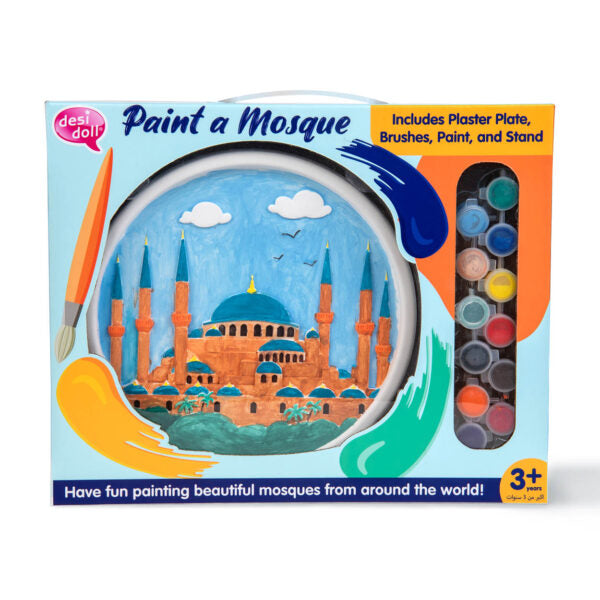 Paint a Mosque Plaster Painting Kit