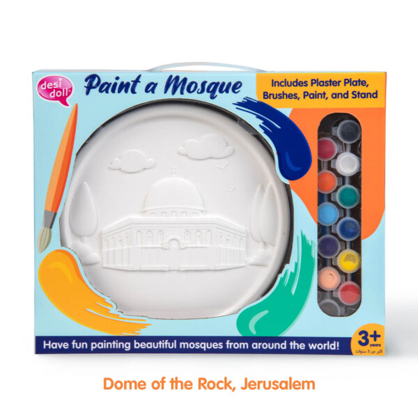 Paint a Mosque Plaster Painting Kit