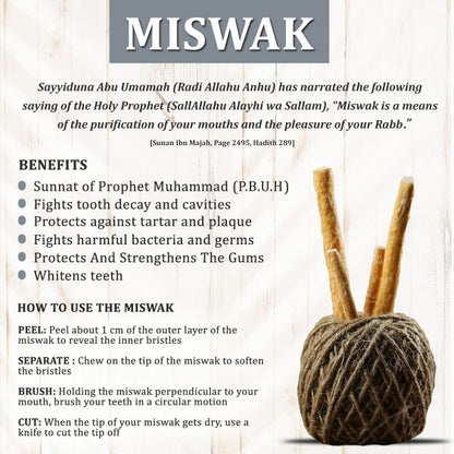 Al Khair Organic Olive Miswak