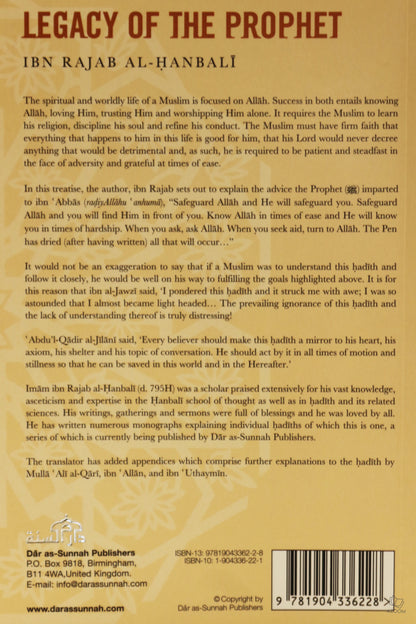 The Legacy of the Prophet