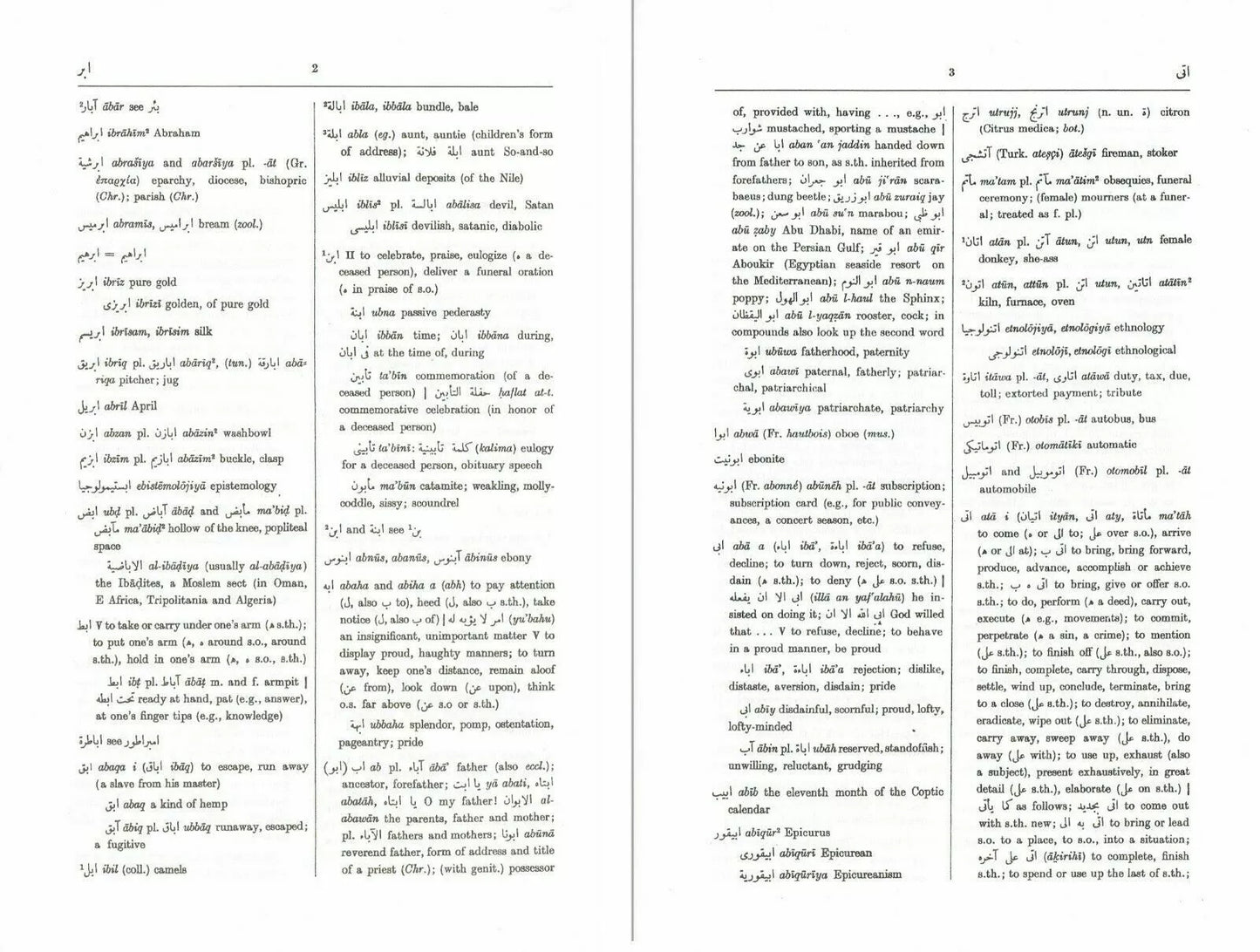 Arabic-English Dictionary: The Hans Wehr Dictionary of Modern Written Arabic