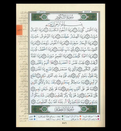 Tajweed Juz Amma Part 30 (Arabic Only)