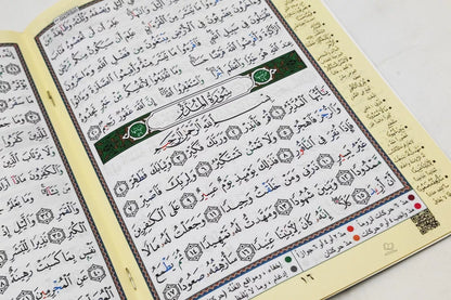 Juz Tabarak Tajweed Colour Coded