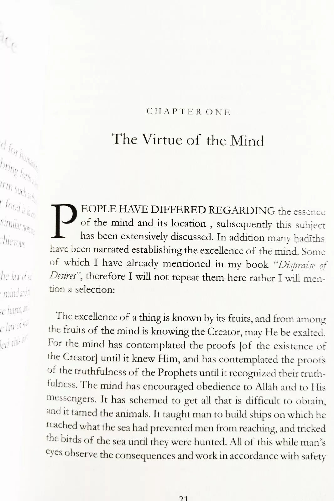 Disciplining The Soul