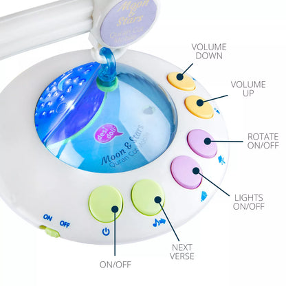 Moon & Stars Quran Cot Mobile with Remote