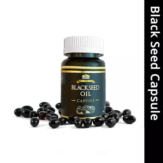 Al Khair Black Seed Oil Soft Gel Capsules (60 Capsule Bottle)