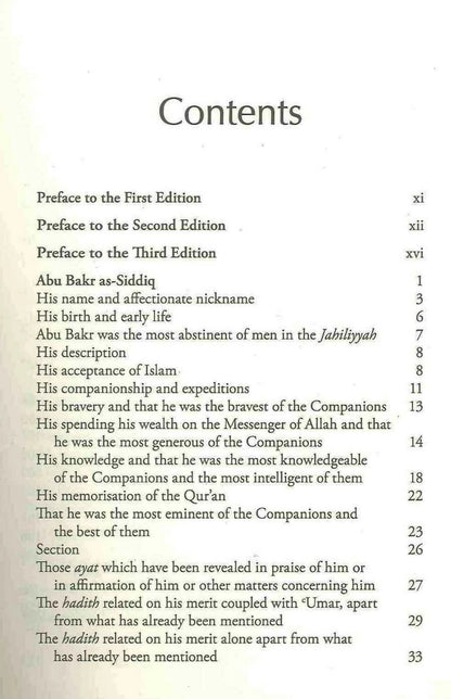 The History of the Khalifahs Who Took the Right Way