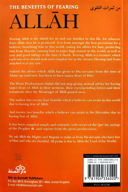 The Benefits of Fearing Allah