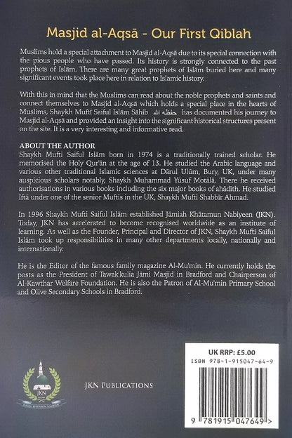 Masjid Al Aqsa: Our First Qiblah