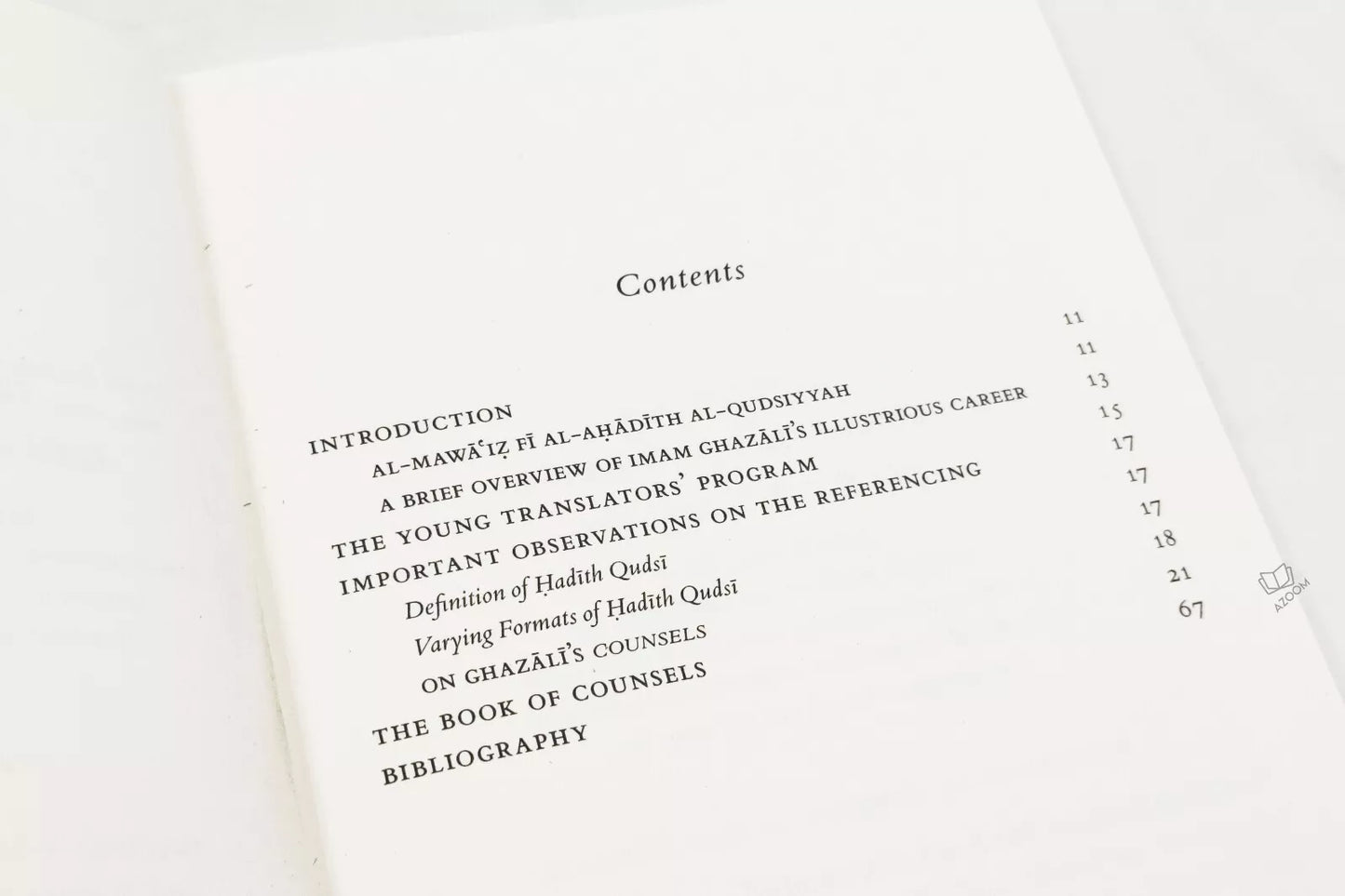 Imam Ghazali's Book of Counsels