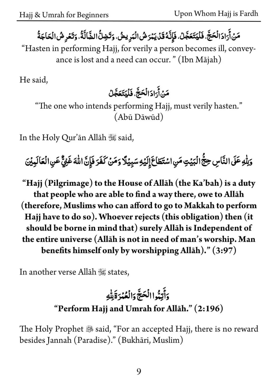 Hajj & Umrah for Beginners